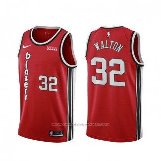 Maillot Portland Trail Blazers Bill Walton #32 Classic Rouge