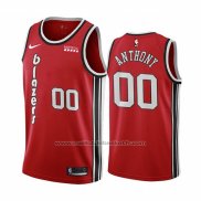 Maillot Portland Trail Blazers Carmelo Anthony #00 Classic Edition Rouge
