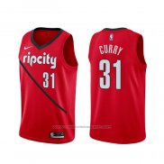 Maillot Portland Trail Blazers Seth Curry #31 Earned Rouge