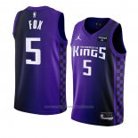 Maillot Sacramento Kings De'aaron Fox #5 Statement 2023-24 Volet