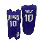 Maillot Sacramento Kings Mike Bibby #10 Mitchell & Ness 2001-02 Volet