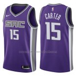 Maillot Sacramento Kings Vince Carter #15 Icon 2017-18 Volet