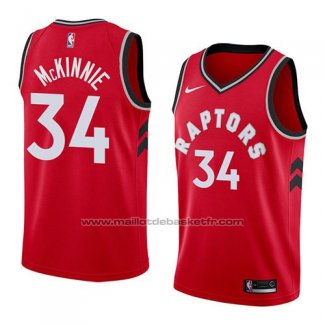 Maillot Toronto Raptors Alfonzo Mckinnie #34 Icon 2018 Rouge