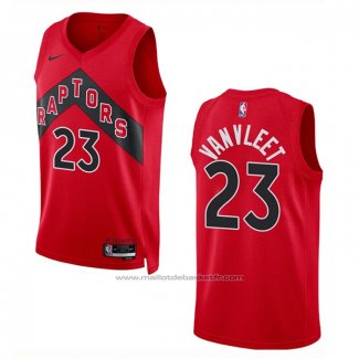 Maillot Toronto Raptors Fred Vanvleet #23 Icon 2022-23 Rouge