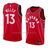 Maillot Toronto Raptors Malcolm Miller #13 Icon 2018 Rouge