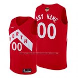 Maillot Toronto Raptors Personnalise Earned 2018-19 Rouge