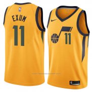 Maillot Utah Jazz Dante Exum #11 Statement 2018 Jaune