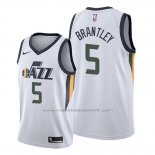 Maillot Utah Jazz Jarrell Brantley #5 Association 2019-20 Blanc
