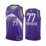 Maillot Utah Jazz Omer Yurtseven #77 Ville 2023-24 Volet