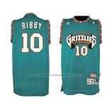 Maillot Vancouver Grizzlies Mike Bibby #10 Historic Retro Vert
