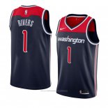 Maillot Washington Wizards Austin Rivers #1 Statement 2018 Noir