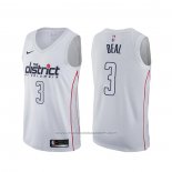 Maillot Washington Wizards Bradley Beal #3 Ville Blanc