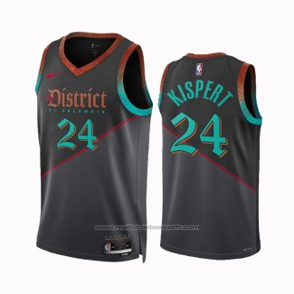 Maillot Washington Wizards Corey Kispert #24 Ville 2023-24 Noir