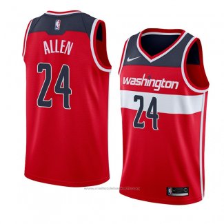 Maillot Washington Wizards Lavoy Allen #24 Icon 2018 Rouge