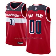 Maillot Washington Wizards Personnalise 17-18 Rouge