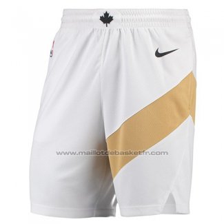 Short Toronto Raptors Ville 2018 Blanc