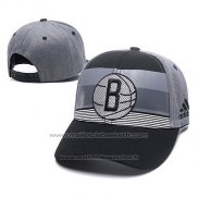 Casquette Brooklyn Nets Noir Gris2