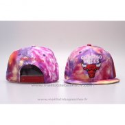 Casquette Chicago Bulls Snapback Rosa