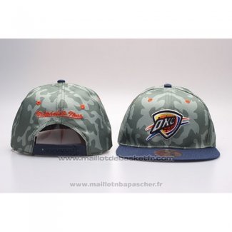 Casquette Oklahoma City Thunder Snapback Vert