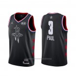 Maillot All Star 2019 Houston Rockets Chris Paul #3 Noir