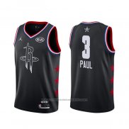 Maillot All Star 2019 Houston Rockets Chris Paul #3 Noir