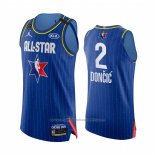 Maillot All Star 2020 Dallas Mavericks Luka Doncic #2 Autentico Bleu