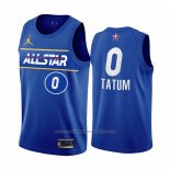 Maillot All Star 2021 Boston Celtics Jayson Tatum #0 Bleu