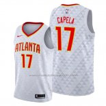 Maillot Atlanta Hawks Clint Capela #17 Association 2019-20 Blanc