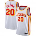 Maillot Atlanta Hawks John Collins #20 Association 2020-21 Blanc