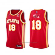 Maillot Atlanta Hawks Solomon Hill #18 Icon 2020-21 Rouge