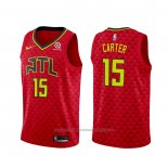 Maillot Atlanta Hawks Vince Carter #15 Statement Rouge