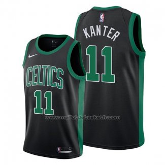 Maillot Boston Celtics Enes Kanter #11 Statement Noir