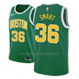 Maillot Boston Celtics Marcus Smart #36 Earned 2018-19 Vert