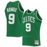 Maillot Boston Celtics Rajon Rondo #9 Hardwood Classics Vert