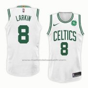 Maillot Boston Celtics Shane Larkin #8 Association 2018 Blanc
