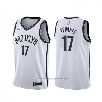 Maillot Brooklyn Nets Garrett Temple #17 Association Blanc