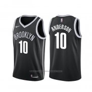 Maillot Brooklyn Nets Justin Anderson #10 Icon Noir
