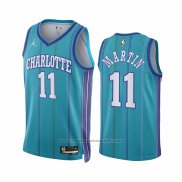 Maillot Charlotte Hornets Cody Martin #11 Classic 2023-24 Vert