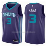 Maillot Charlotte Hornets Jeremy Lamb #3 Statement 2017-18 Volet