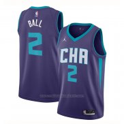 Maillot Charlotte Hornets LaMelo Ball #2 Statement Edition Volet