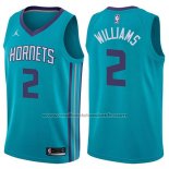 Maillot Charlotte Hornets Marvin Williams #2 Icon 2017-18 Vert