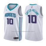 Maillot Charlotte Hornets Michael Carter-Williams #10 Association 2017-18 Blanc