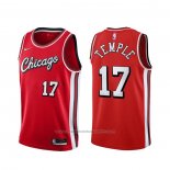 Maillot Chicago Bulls Garrett Temple #17 Ville 2021-22 Rouge