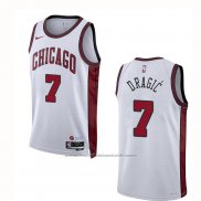 Maillot Chicago Bulls Goran Dragic #7 Ville 2022-23 Blanc