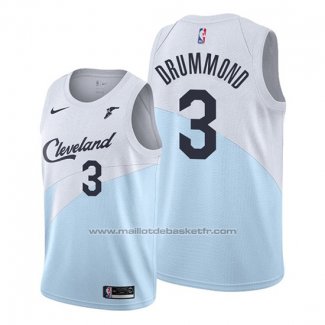 Maillot Cleveland Cavaliers Andre Drummond #3 Earned 2019-20 Bleu