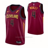 Maillot Cleveland Cavaliers Evan Mobley #4 Icon Rouge