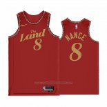 Maillot Cleveland Cavaliers Pete Nance #8 Ville 2023-24 Rouge