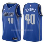 Maillot Dallas Mavericks Harrison Barnes #40 Icon 2017-18 Bleu