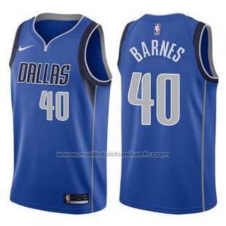 Maillot Dallas Mavericks Harrison Barnes #40 Icon 2017-18 Bleu