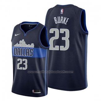 Maillot Dallas Mavericks Trey Burke #23 Statement Bleu